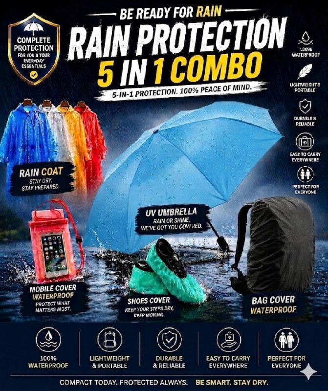 5-in-1 Ultimate Rain Combo Set â€“