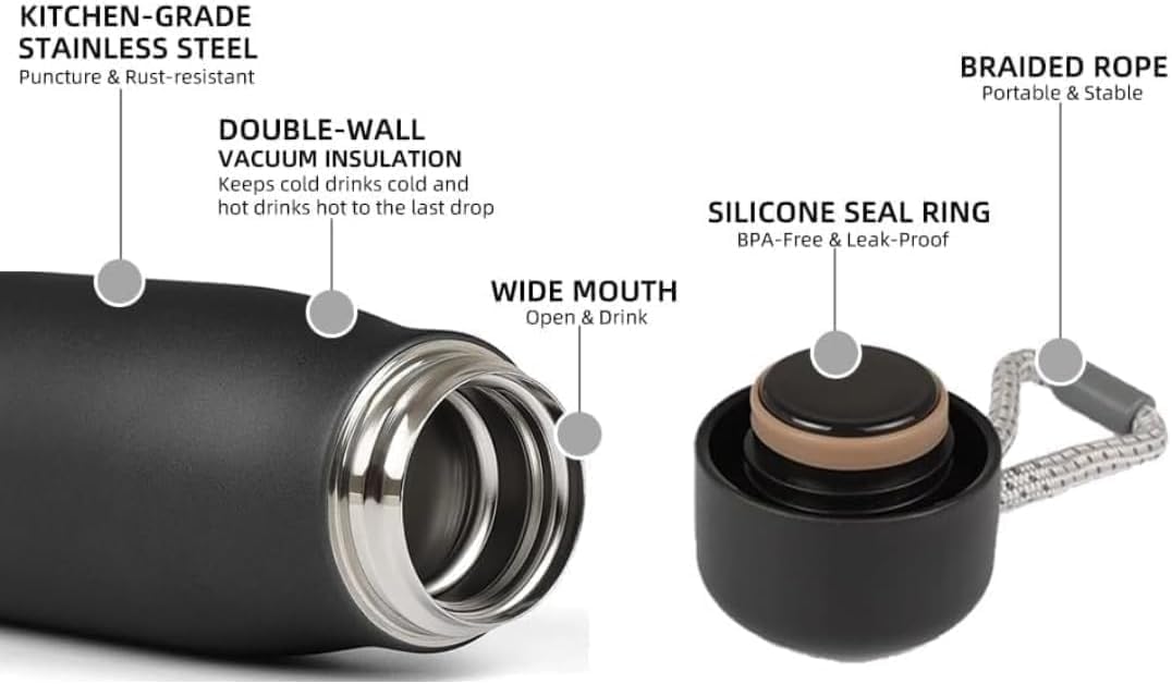 SS Vacuum Insulated Bottle