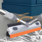 Orange 3 In 1 Toilet Bathroom Cleaning Brush
