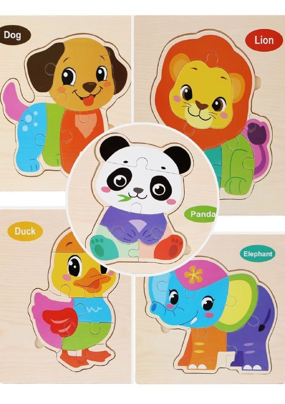 Print Wooden Kids Puzzle | Pack of 1