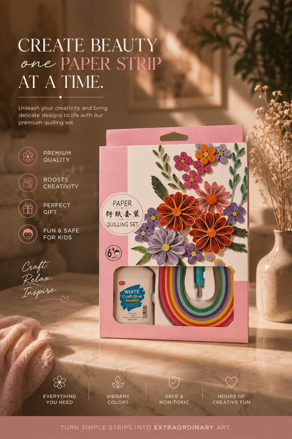 Paper Quilling Kit