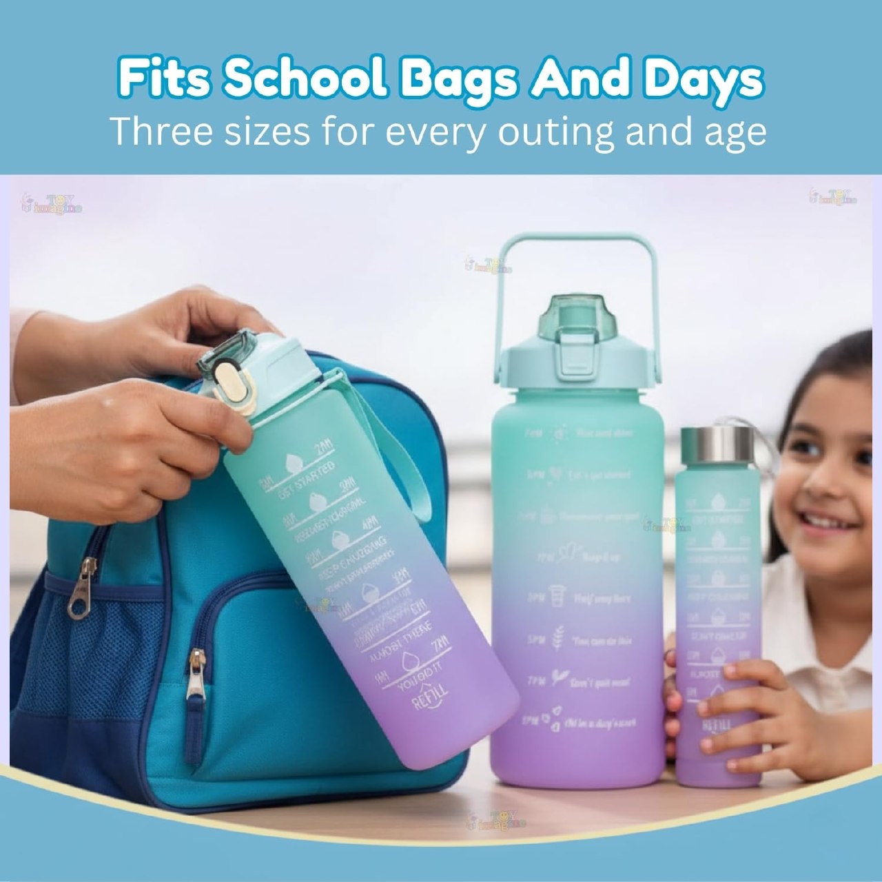 3-IN-1MOTIVATIONAL WATER BOTTLE SET